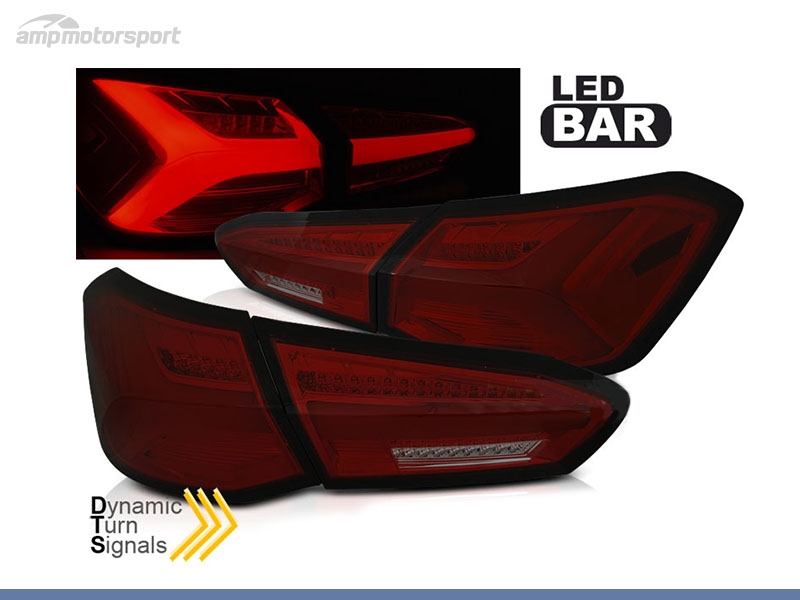 Peça - Farolins Led Bar Dinamicos Para Ford Focus Mk4 Hatchback 201