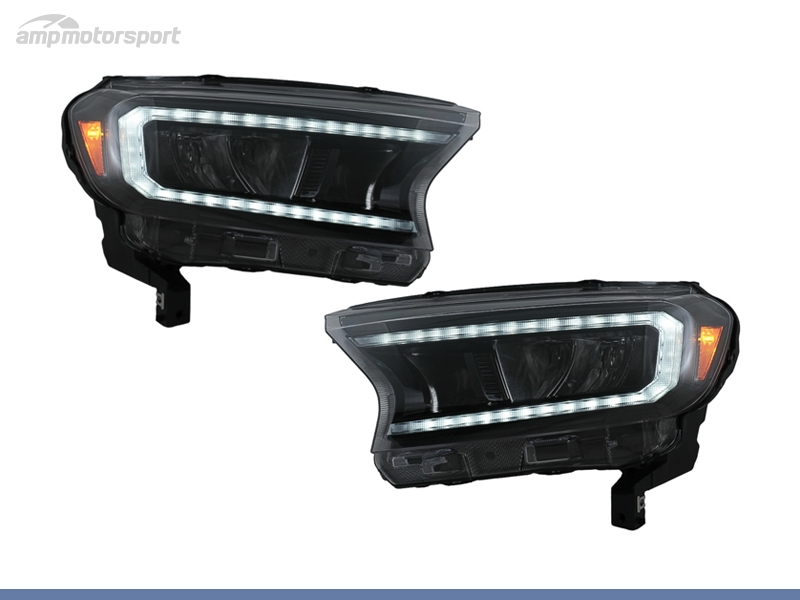 Peça - Farois Dianteiros Full Led Para Ford Ranger 15-20