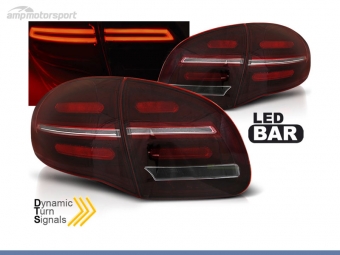 PILOTOS LED BAR DINAMICOS PARA PORSCHE CAYENNE 10-15