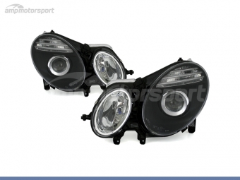 FAROS DELANTEROS LUPA PARA MERCEDES CLASE E W211