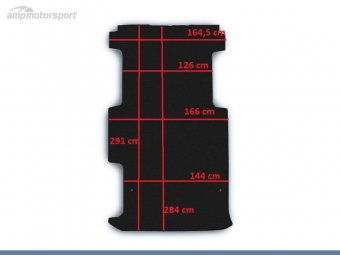 PROTETOR DE PISO PARA VIVARO / TALENTO / TRAFIC 2014-2019