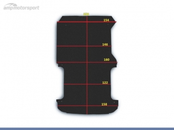 PROTECTOR DE SUELO PARA TOYOTA HIACE 2004--