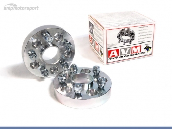 ESPAÇADORES DUPLA FIXAÇÃO AVM 31MM PARA HONDA CR-V