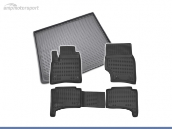 SET DE ALFOMBRILLAS DE GOMA PARA VOLKSWAGEN TOUAREG 02-10