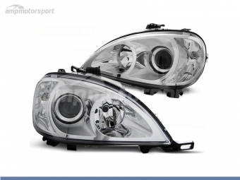 FAROS DELANTEROS LUPA PARA MERCEDES CLASE ML W163