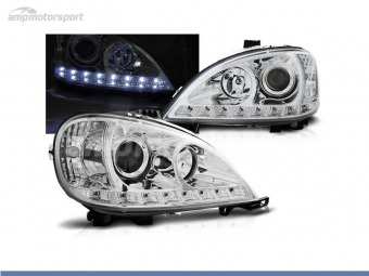 FAROS DELANTEROS LUZ DIURNA LED PARA MERCEDES CLASE ML W163