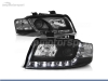 FAROIS DIANTEIROS LUZ DIURNA LED PARA AUDI A4 B6