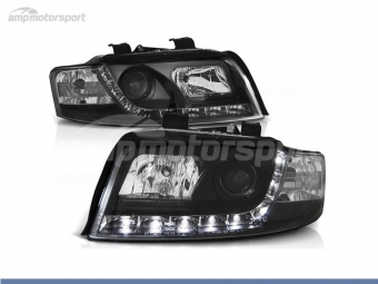 FAROS DELANTEROS LUZ DIURNA LED PARA AUDI A4 B6