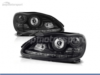 FAROS DELANTEROS LUZ DIURNA LED PARA MERCEDES CLASE S W220