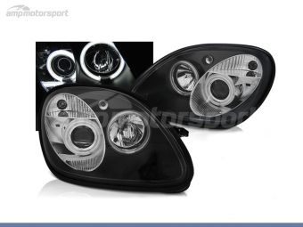 FAROIS DIANTEIROS ANGEL EYE CCFL PARA MERCEDES CLASE SLK R170