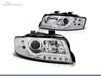 FAROS DELANTEROS LUZ DIURNA TUBE LIGHT PARA AUDI A4 B6