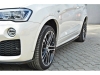 ADIÇÕES LATERAIS PARA BMW X4 F26 PACK M 2014--