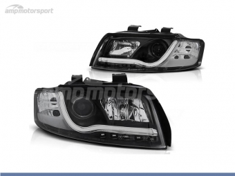 FAROIS DIANTEIROS LUZ DIURNA TUBE LIGHT PARA AUDI A4 B6