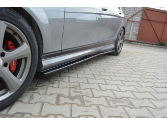 ADIÇÕES LATERAIS PARA MERCEDES C W204 AMG-LINE 2007-2010