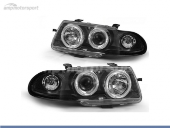 FAROIS DIANTEIROS ANGEL EYE PARA OPEL ASTRA F