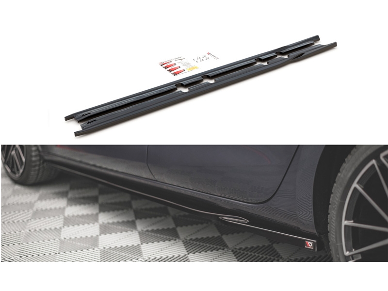 SPOILER DELANTERO SEAT LEON MK4 NEGRO BRILLO - AMP Motorsport