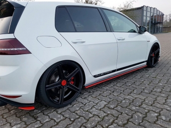 ADIÇÕES LATERAIS PARA VW GOLF 7 GTI CLUBSPORT 2016-2017