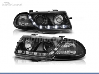 FAROIS DIANTEIROS LUZ DIURNA LED PARA OPEL ASTRA F