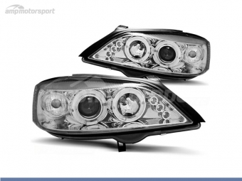 FAROS DELANTEROS OJOS DE ANGEL PARA OPEL ASTRA G