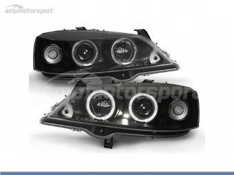 FAROS DELANTEROS OJOS DE ANGEL PARA OPEL ASTRA G