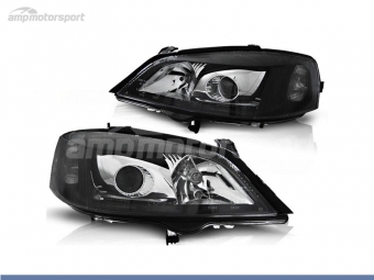 FAROS DELANTEROS LUPA PARA OPEL ASTRA G