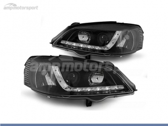 FAROIS DIANTEIROS LUZ DIURNA LED PARA OPEL ASTRA G