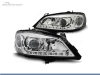 FAROIS DIANTEIROS LUZ DIURNA LED PARA OPEL ASTRA G