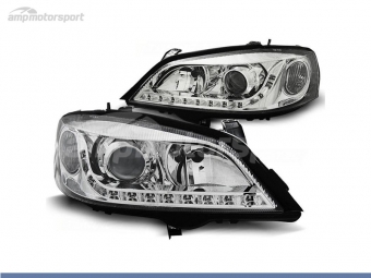 FAROS DELANTEROS LUZ DIURNA LED PARA OPEL ASTRA G