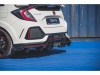 ADIÇÃO TRASEIRO CNC PARA HONDA CIVIC X TYPE R 2018--