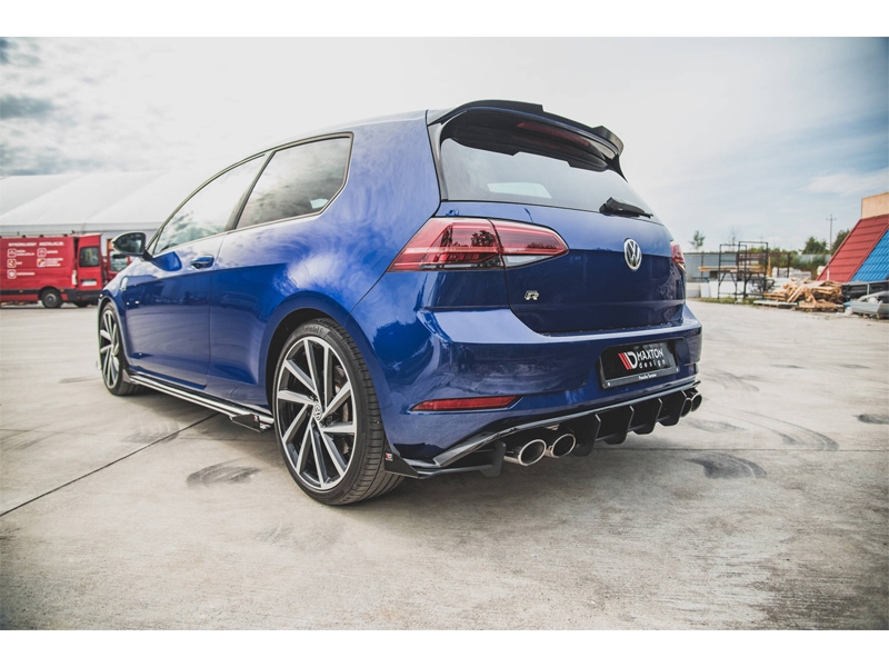 Peça - Adição Traseiro Cnc Para Vw Golf 7 R 2017-2020