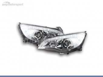 FAROIS DIANTEIROS LUZ DIURNA LED PARA OPEL ASTRA J