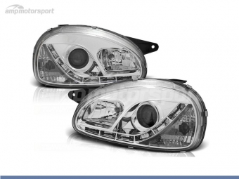 FAROS DELANTEROS LUZ DIURNA LED PARA OPEL CORSA B