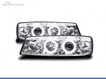 FAROS DELANTEROS OJOS DE ANGEL CCFL PARA OPEL CALIBRA