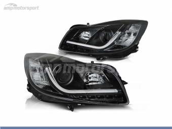 FAROS DELANTEROS LUZ DIURNA LED REAL + TUBE LIGHT PARA OPEL INSIGNIA