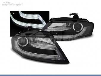 FAROIS DIANTEIROS LUZ DIURNA TUBE LIGHT PARA AUDI A4 B8