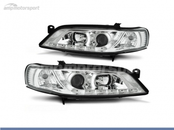 FAROS DELANTEROS LUZ DIURNA LED PARA OPEL VECTRA B