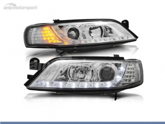 FAROIS DIANTEIROS LUZ DIURNA LED PARA OPEL VECTRA B