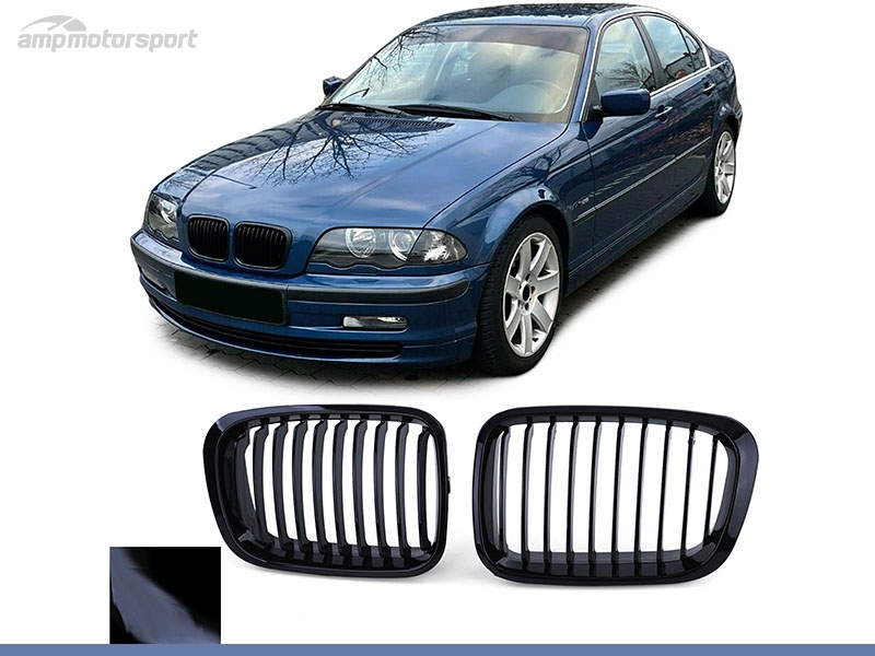 Peça - Grelha Dianteira Preto Brilho Para Bmw Serie 3 E46 Sedán 199