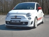 SPOILER DELANTERO DESCATALOGADO FIAT 500 ABARTH MK1 NEGRO BRILLO 2008-2012