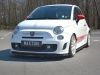 SPOILER DELANTERO FIAT 500 ABARTH MK1 NEGRO BRILLO 2008-2012