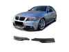 FLAPS / SPOILERS DELANTEROS PARA BMW E90/91 08-12 NEGRO MATE