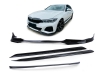 KIT SPOILERS/AÑADIDOS PARA BMW SERIE 3 G20 2018-2022 NEGRO BRILLO