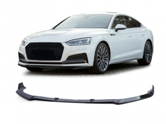 SPOILER DELANTERO PARA AUDI A5 2016-2019 NEGRO BRILLO