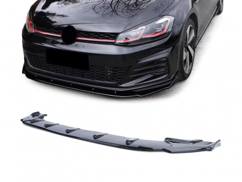 SPOILER DELANTERO PARA VW GOLF 7 2012- GTI NEGRO BRILLO