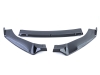 SPOILER DELANTERO PARA VW GOLF 7 2012-2020 NEGRO BRILLO