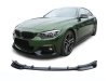 SPOILER DELANTERO PARA BMW SERIE 3 F32/33/36 2013-2019 NEGRO BRILLO