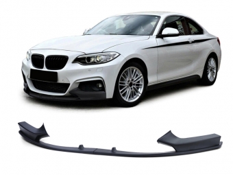 SPOILER DIANTEIRO PARA BMW SÉRIE 2 F22/F23 2014-2020 NEGRO FOSCO