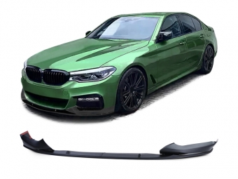 SPOILER DELANTERO PARA BMW SERIE 5 G30/31 2016-2020 NEGRO MATE