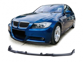 SPOILER DIANTEIRO PARA BMW SÉRIE 3 E90/E91 2005-2008 PRETO BRILHANTE