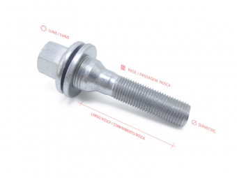 TORNILLO PLANO PSA PARA RUEDA LLAVE 17